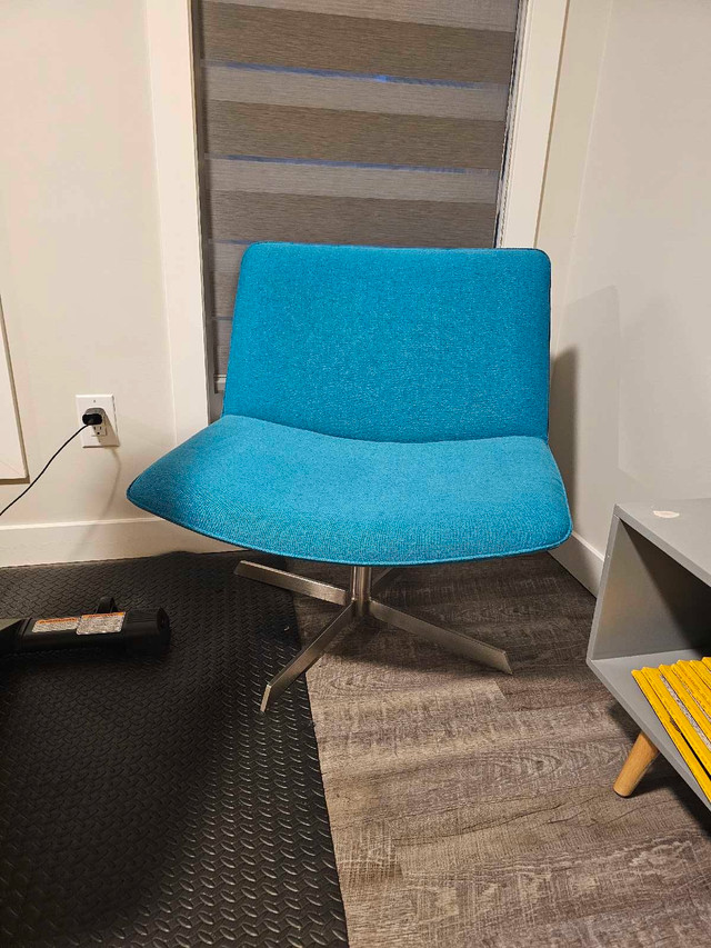 Mobital teal accent chair  in Chairs & Recliners in Edmonton