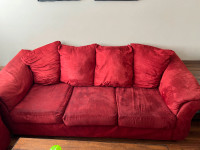Sofa set (3 seater, love seat and accent chair)