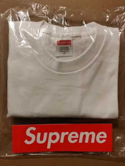 New Supreme SS23 Tonal Bogo Tee box logo White Small T shirt DS, View more