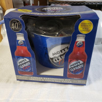 Mott's Clamato Beer Bucket Bartending Kit w/ Bucket