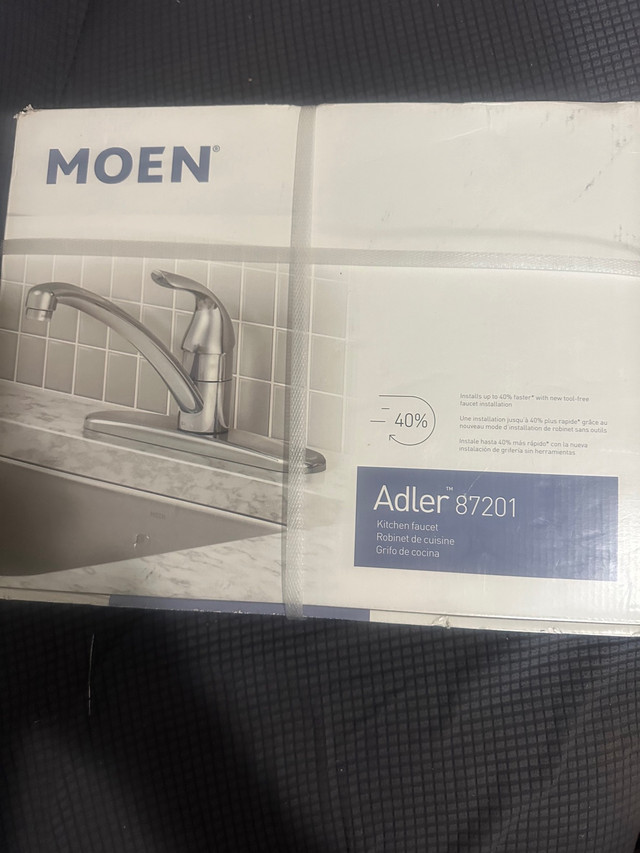 NEW: Moen Adler  Kitchen Faucet. in Plumbing, Sinks, Toilets & Showers in La Ronge - Image 3