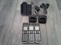 Panasonic cordless landline phone set , no batteries 