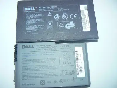 Laptop scrap battery for harvesting cells, View more
