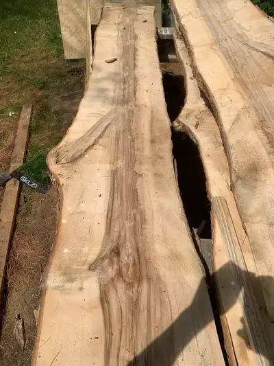 Live Edge Wood Slab, View more