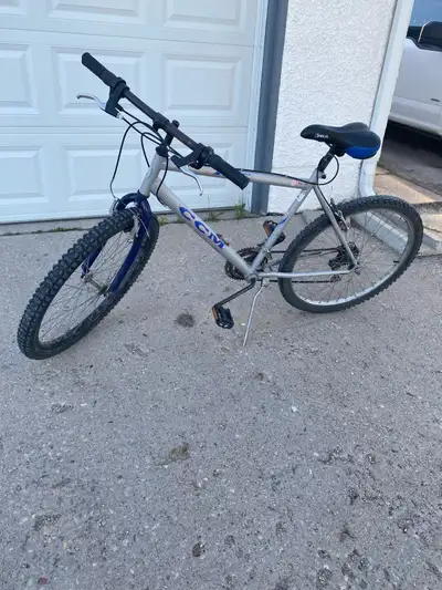 CCM 18 speed mountain bike in good condition asking $65. Measures 20” from center crank to top of se...