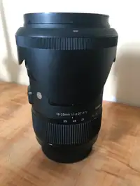 Sigma 18-35mm Lens for Sony A Mount