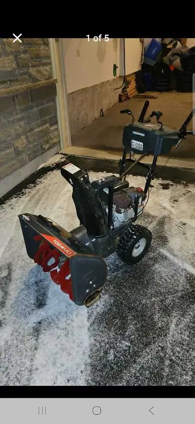 24" snowblower, View more