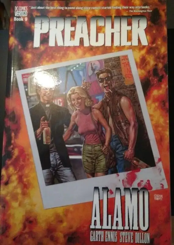 Preacher vol 9 Alamo Trade Paperback (TPB) Vertigo in Comics & Graphic Novels in City of Toronto - Image 2