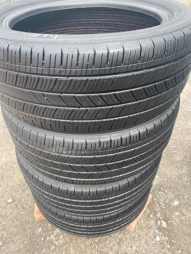 4 pneus d’été usagés à vendre Michelin Energy 215/50R17 91H dans Pneus et jantes  à Laval/Rive Nord - Image 3