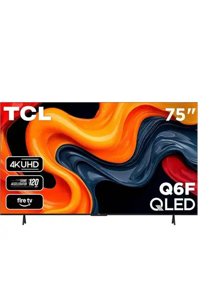 TCL Téléviseur intelligent classe Q6 QLED 4K de 75" avec Fire TV, View more