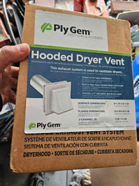 Hooded dryer vent brand new