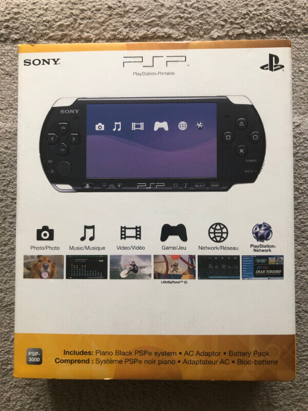 Sony PSP 3000 Playstation Portable NEW FACTORY SEALED in General Electronics in Ottawa