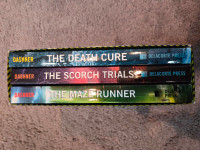 Used Complete Maze Runner Trilogy Box Set