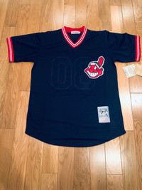 Vintage Joe Carter MLB  Indians Jersey - New 
