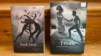 Hush, Hush (softcover) & Finale (hardcover) books