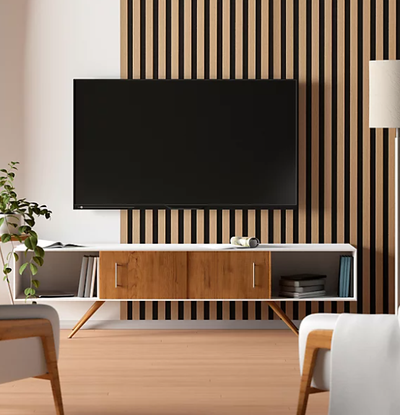 NEW WOOD ACOUSTIC WALL PANEL 2' X 8' & 2' X 10' FIRE RATED $169, View more