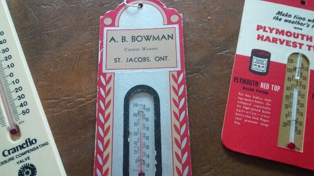 Various Older Local Advertising - Thermometers, See Listing in Arts & Collectibles in Stratford - Image 3