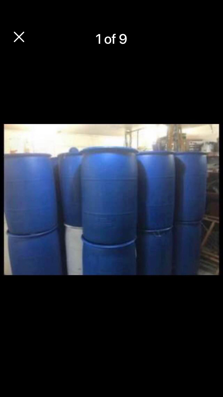 50 gallon food grade rain barrel barrels drums drum Plants