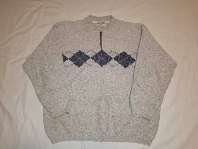 Men's sweater with patterns in Men's in Edmonton - Image 3