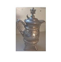 Antique The Acme Silver Co.Quardruple Plate Toronto OrnateTeapot