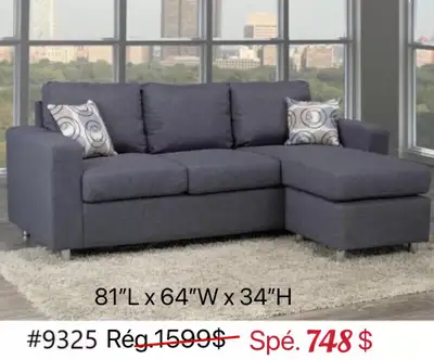 SUPER VENTE !!! TOUT EST NEUF !! VENEZ CHEZ ANNABELLE MEUBLES, ÉCONOMISEZ BEAUCOUP !!! * Futon set D...