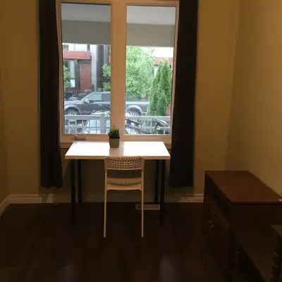 One bedroom in house for rent ,close to College and Bathurst in little Italy area available July 1st...