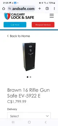 Brawn 16 Rifle 1 hr fire rated safe