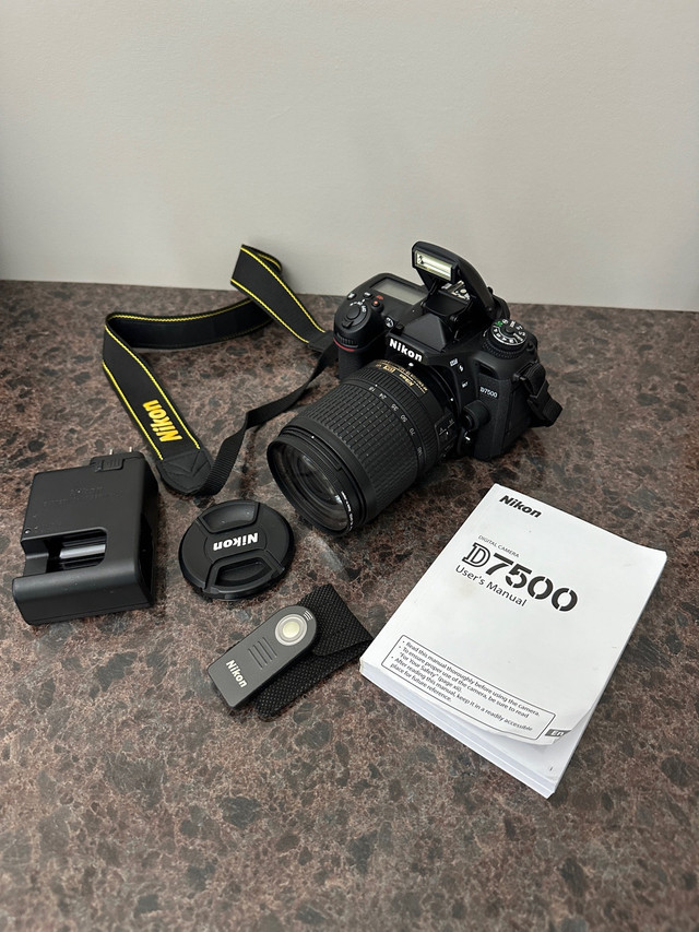 Nikon D7500 DSLR Camera with Nikon 18-140mm lens in Cameras & Camcorders in Red Deer - Image 4