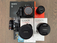 Rokinon 85mm F1.4 Sony E Full-frame Lens with Hoya Filter