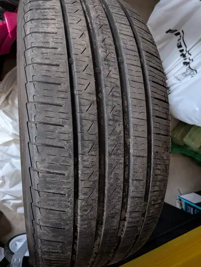 This is a set of Pirelli Cinturato P7 245/50R19 run-flat all-season tires, perfect for your vehicle...