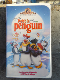 ORIGINAL MGM/ UA "THE PEBBLE and the PENGUIN" VHS TAPE
