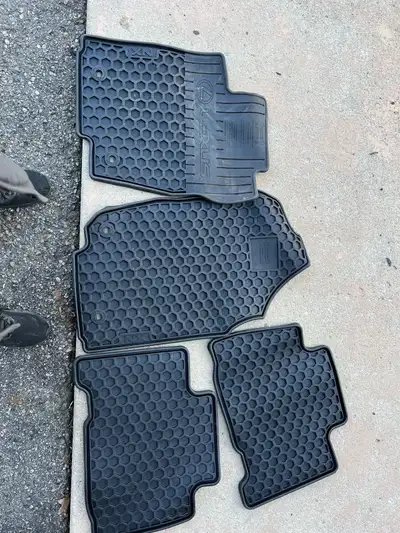 Complete set of Lexus NX winter mats. Barely used as I purchased weathertech Open to negotiate