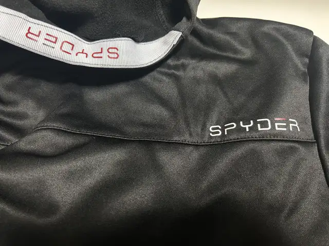 Brand New Spyder Active Men’s Hooded Full Zip Jacket - Black in Men's in Calgary - Image 10