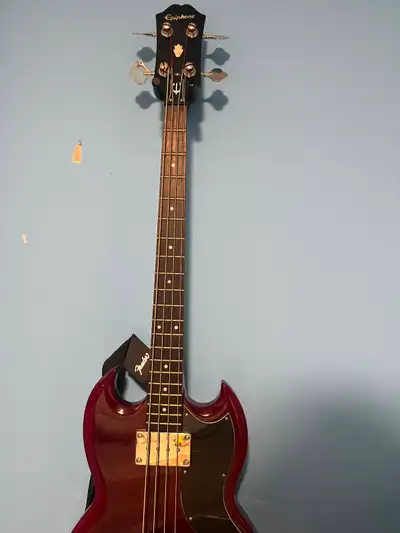 Epiphone bass guitar, View more