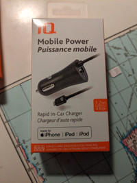 iphone Rapid In-Car Charger/Chargeur d'auto rapide