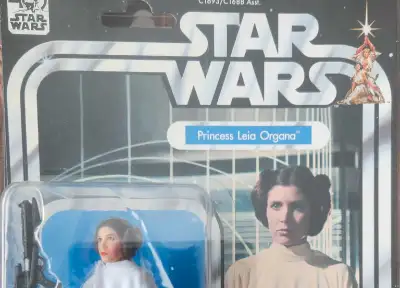Star Wars Princess Leia Organa 40th Anniversary SMOKE AND PET FREE PROTECTED CASE INCLUDED