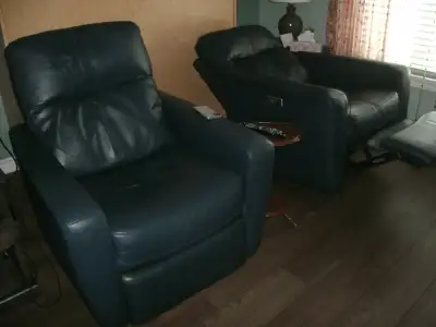 Two Power Recliners, View more
