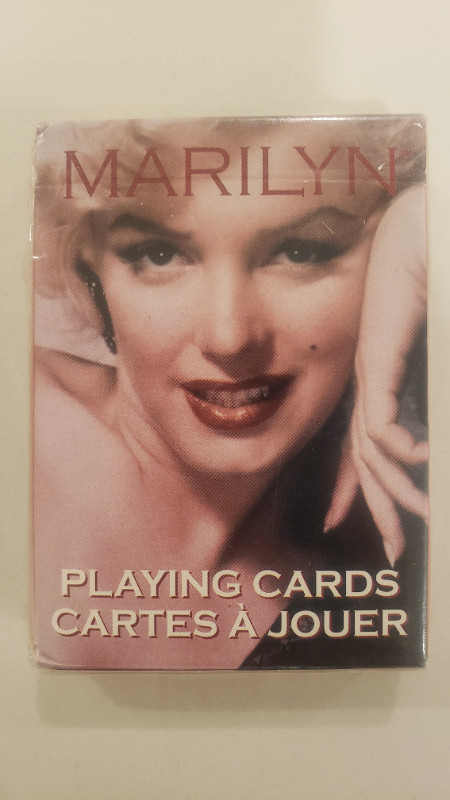 Marilyn Monroe Playing Cards Pink Collector's Deck by Bicycle in Arts & Collectibles in City of Toronto