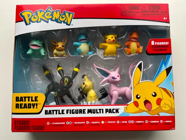 Pokemon Battle Figure Multipack Umbreon, Espion, Mimikyu…