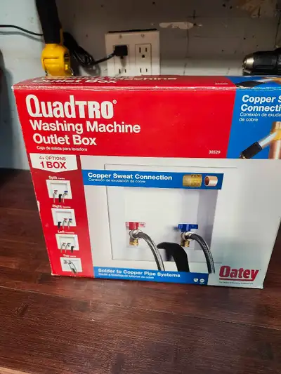 Washing machine outlet box, View more