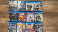 Excellent Condition PlayStation 4 (PS4) Games
