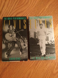 Cassette VHS Elvis Presley The great performances vol 1 et 2