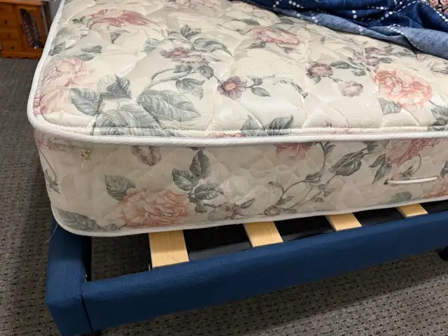 queen size bed with mattress in Beds & Mattresses in Delta/Surrey/Langley - Image 3