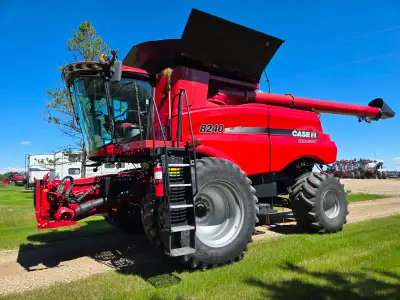 2016 Case IH 8240 for sale. Some options and specs include: - Large tube rotor - Full gps - Pickup h...