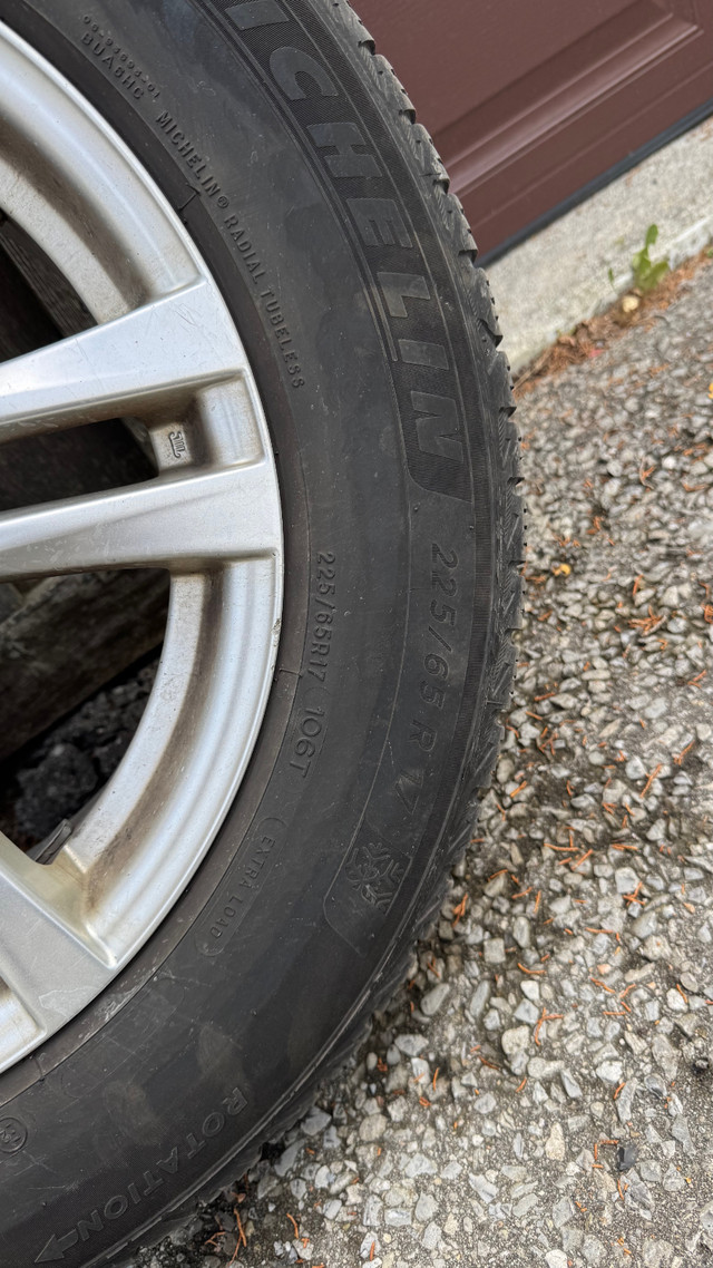 17 inch Alloy Rims with Michelin Winter Tires Included in Tires & Rims in Belleville - Image 3