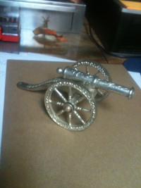 Silver Plated Cannon