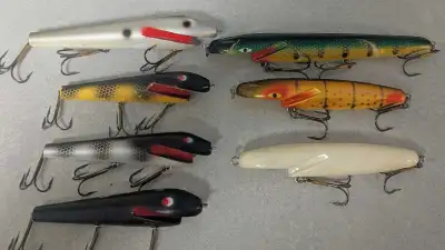 vintage musky lures, View more