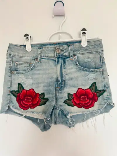 Rose American eagle shorts, View more
