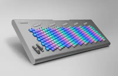 Lumatone isomorphic midi keyboard, View more