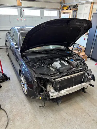 Parting out 2014 Audi S4 Seats and matching door cards $1500 Winter tires and rims $900 Steering whe...